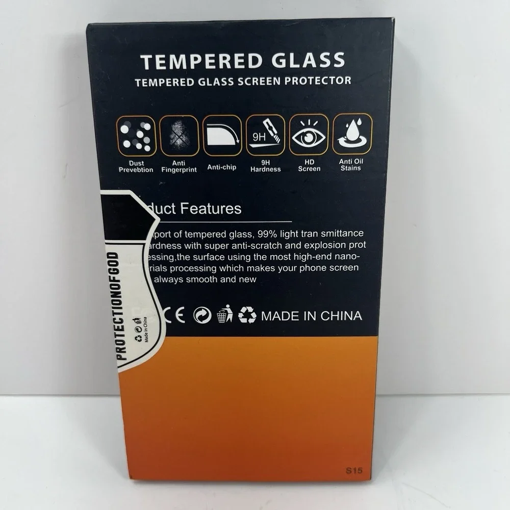 Hendlent Screen Protector Samsung Galaxy S24 Ultra Clear NEW 3+2 Pack 9H Glass